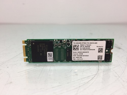 Intel SSDSCKJB240G7R 240GB M.2 SATA 6.0 Gbps Solid State Drive SSD 0919J9 QTY