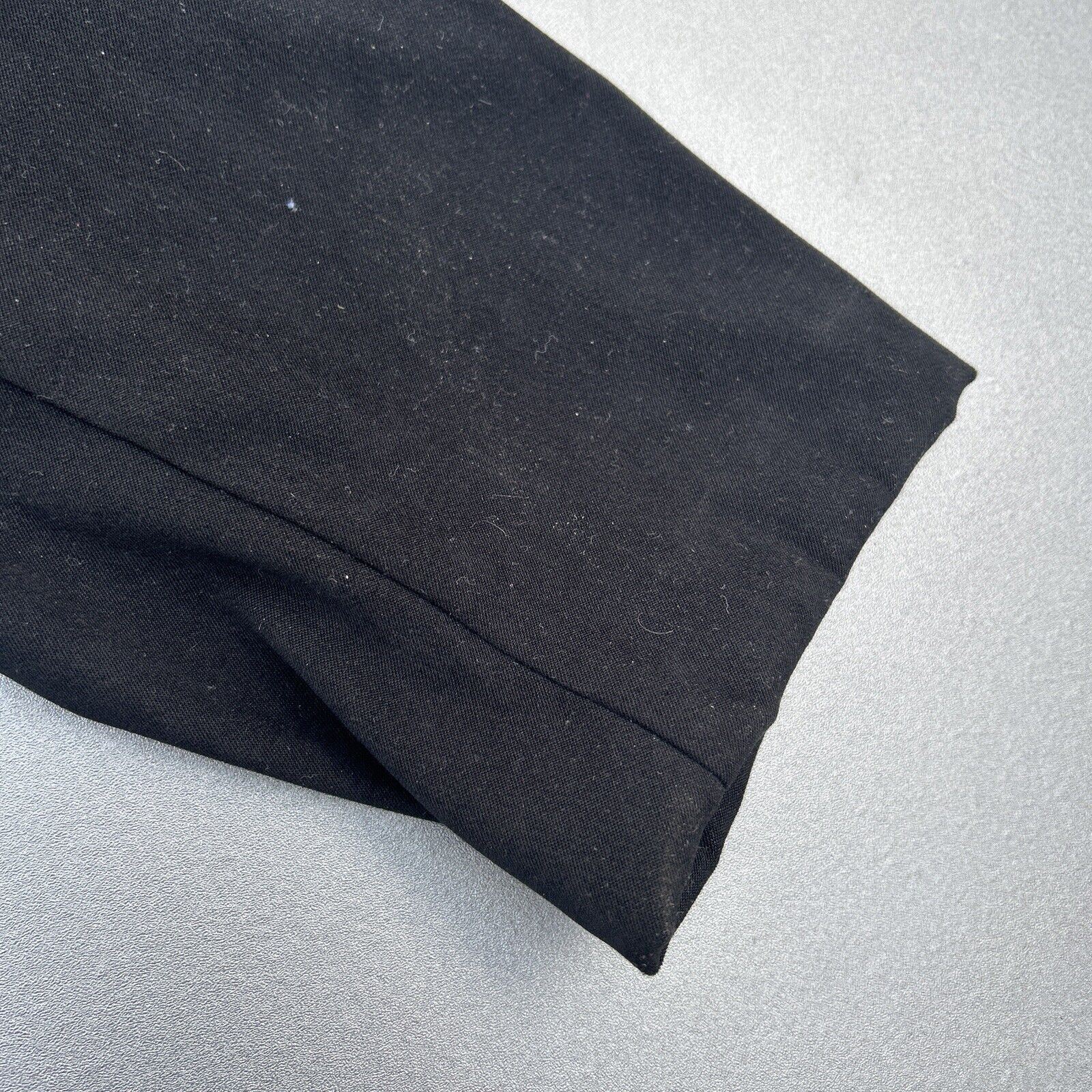 Notations Black Rhinestone Button Up Lightweight … - image 5