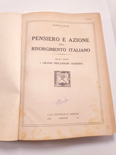 DIE KÜNSTLER DES RISORGIMENTO - DIE VORLÄUFER DES RISORGIMENTO - Nerbini 1929 - Bild 9 von 12