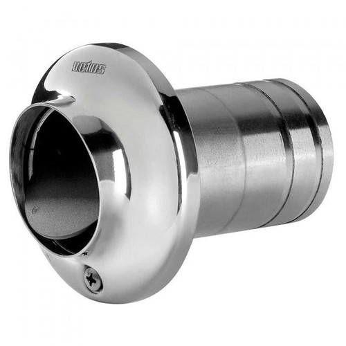 Vetus 1-3/4" SS Transom Exhaust Connection with Check Valve #TRC45SV - Foto 1 di 2