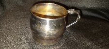 Vintage Community Baby Cup Plated Silver Beautiful Antique Look