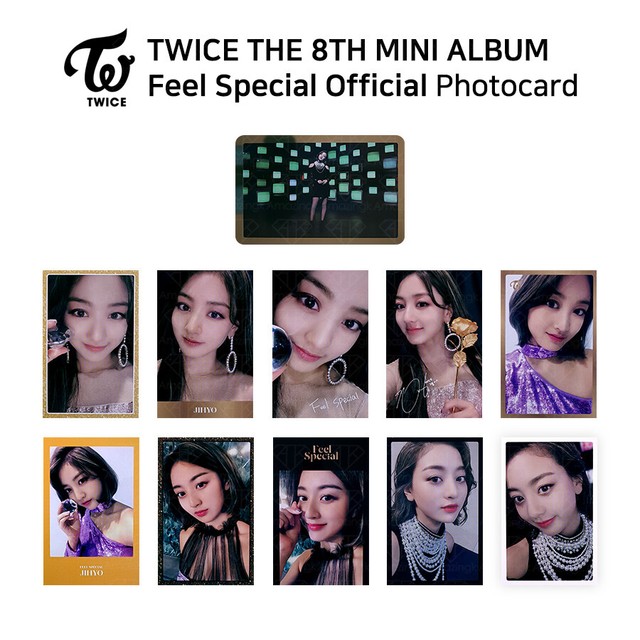 TWICE 8th Mini Album Feel Special Official Photocard JIHYO KPOP K-POP