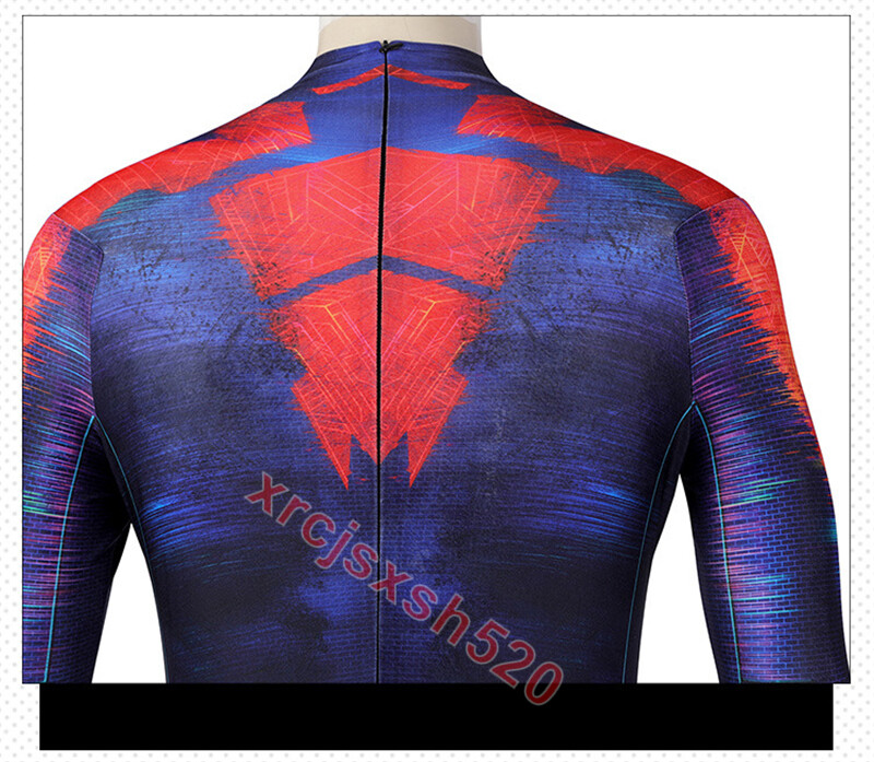 2099 Across Spider Verse Spiderman Jumpsuit Cosplay Costume Bodysuits Halloween