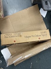 Slik M410 Master Professional Tripod Holds Up To 4  X 5  Camera New In Box
