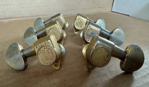 Gibson Vintage Gold Grover Futura Patent Pending Tuners Pat. 1950's 1960's
