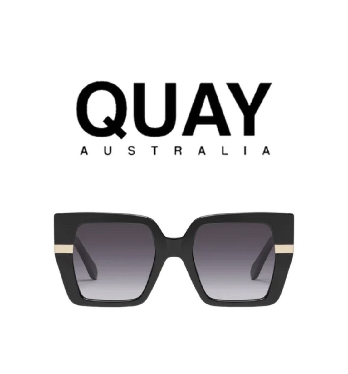 Quay Australia Notorious Square Sunglasses New! ▪️Quay Australian Notorious Gradient Square  main image 4