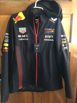 NEW w/ TAG- Oracle Red Bull F1 Racing Team 2023 hoodie Jacket - TAG HEUER - 2XL