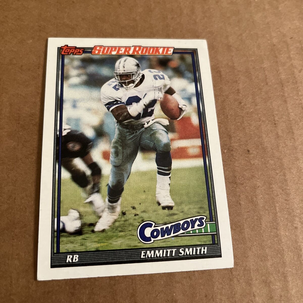 1991 Topps EMMITT SMITH Super Rookie #360 Cowboys Football 1991 Topps EMMITT SMITH Super Rookie #360 Cowboys Football