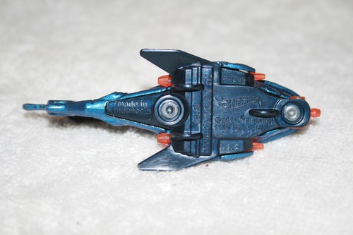 2023 Hot Wheels BATMAN Design BLU & NERO & ARANCIONE DC COMICS Batcopter sciolto - Foto 5 di 5