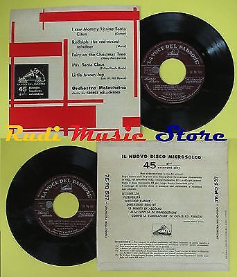 LP 45 7'' ORCHESTRA GEORGE MELACHRINO I saw mommy kissing santa no cd mc dvd