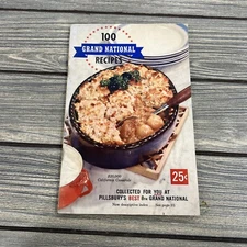 1956 Cookbook- Recipes-100 Grand National Recipes Pillsbury's 8th Grand National