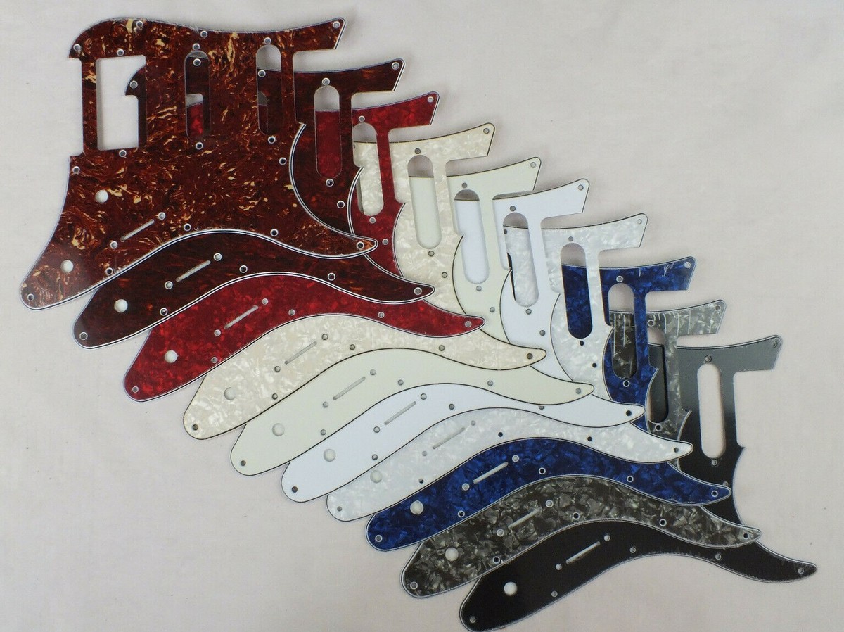 KAISH Gitaar HSS Slagplaat met Trem Achterplaat voor Yamaha PACIFICA Wit 3 Ply