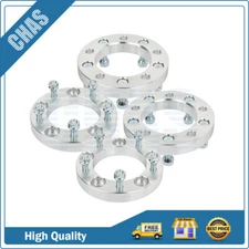 (4) 5x5.5 Wheel Spacers 1 inch 1/2"x20 Studs For Dodge Ram 1500 Ford F-150 Jeep