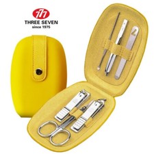 777 THREE SEVEN Nail Clippers Travel Manicure Grooming Kit 60YC MADE IN KOREA