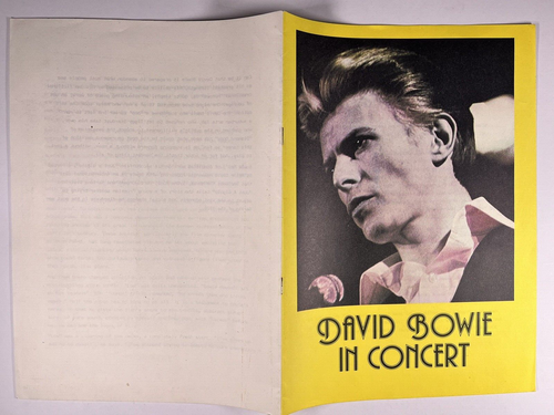 David Bowie In Concert Magazine Orig Biography Photos And More Circa late 1970s - Picture 3 of 13