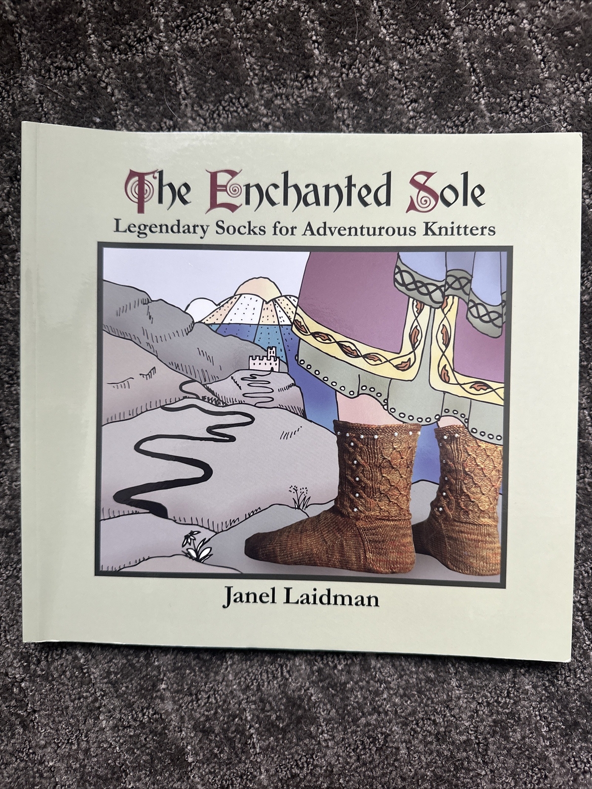 SAOLA Calzini leggendari con suola incantata per maglieri avventurosi di Janel Laidman