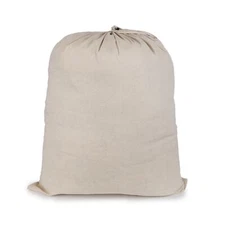Extra Large Natural Cotton Laundry Bag 28 x 36 71CMX91 CM Pack of 1 Natural
