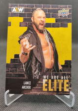 2023 Upper Deck AEW WE ARE ALL ELITE AE-36 LANCE ARCHER wrestling card