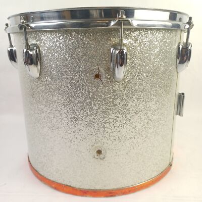 Slingerland 30.5x35.6cm 3Ply Silber Sparkle Wrap Konzert Tom