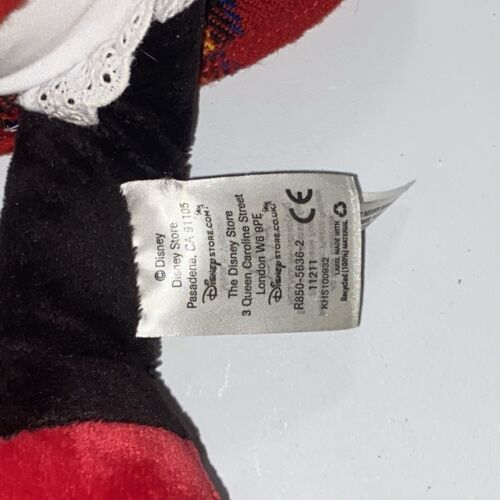 Disney Store Exclusive 2011 Minnie Mouse Holiday Christmas 18” Plush Doll Toy - Picture 6 of 9