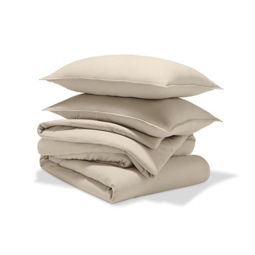 Comforter Set - Queen Size - Ultra-Soft - Goose Down Alternative - Premium-image