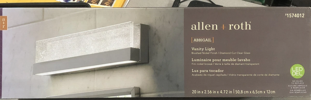 Allen and roth led vanity light deals