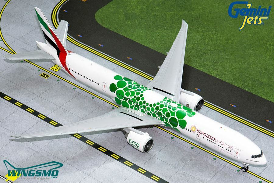 ☆エミレーツ航空 B777-300ER EXPO2020 GeminiJets GeminiJets Emirates Green Expo 2020 Boeing 777-300ER 1:200