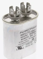 AquaCal ECS0044 replacement fan motor capacitor