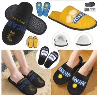 Pantoufle RICARD chausson Doux Anti Derapant Hiver Collection Aperitif France