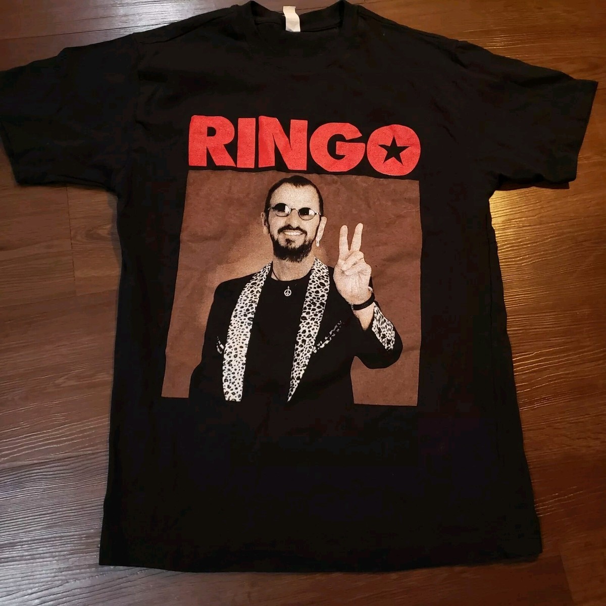 RINGO STARR June 15, 2023 Greek Theatre Graphic T Shirt Mens Size