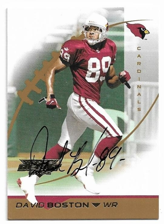 David Boston Arizona Cardinals signed autographed, 8x10 Photo, COA will be included David Boston Arizona Cardinals signed autographed, 8x10 Photo, COA will be included