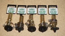 (5 Set) Garden Hose Joint Connector 1/2" With Champs Metal Hose Coupling
