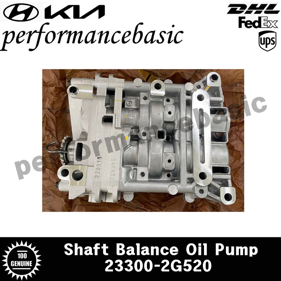 NEW Shaft Balance Oil Pump Oem 233002G520 for Kia Optima Sorento 2.4L 2012-2015 - Image 3 of 4