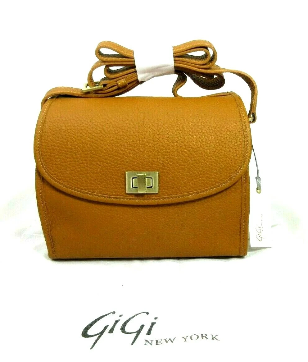 New York Crossbody Grain Leather Bag