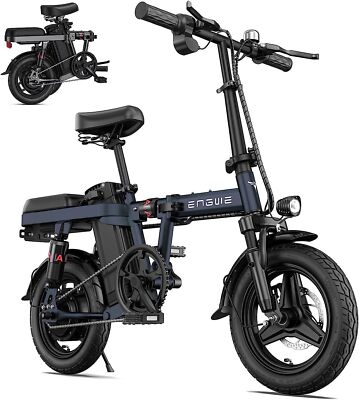 14'' Folding Electric Bike Tires Portable 250W MINI E-bike City