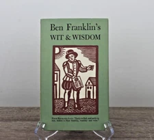 Ben Franklin's Wit & Wisdom Peter Pauper Press HC Poor Richardson EXCELLENT COND