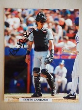 Benito Santiago Autographed 8