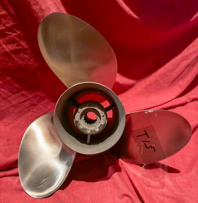 Turbo 1 14.25 x 18 Stainless Steel Propeller For Mercury Mariner 90 - 300 (T15)