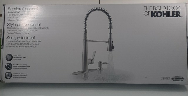 Kohler R22745-SD-VS Semiprofessional Kitchen Faucet with ...