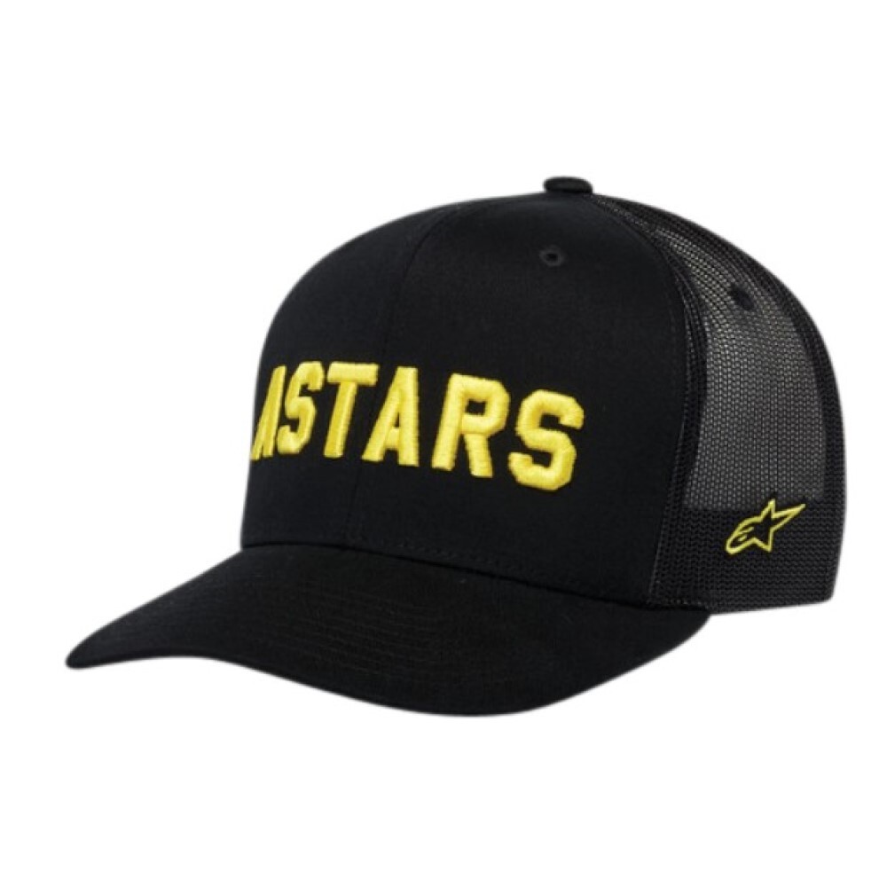 Alpinestars Well Said Trucker Baseball Cap Hat Black