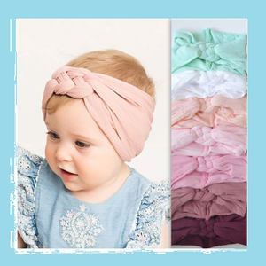 braided baby headband