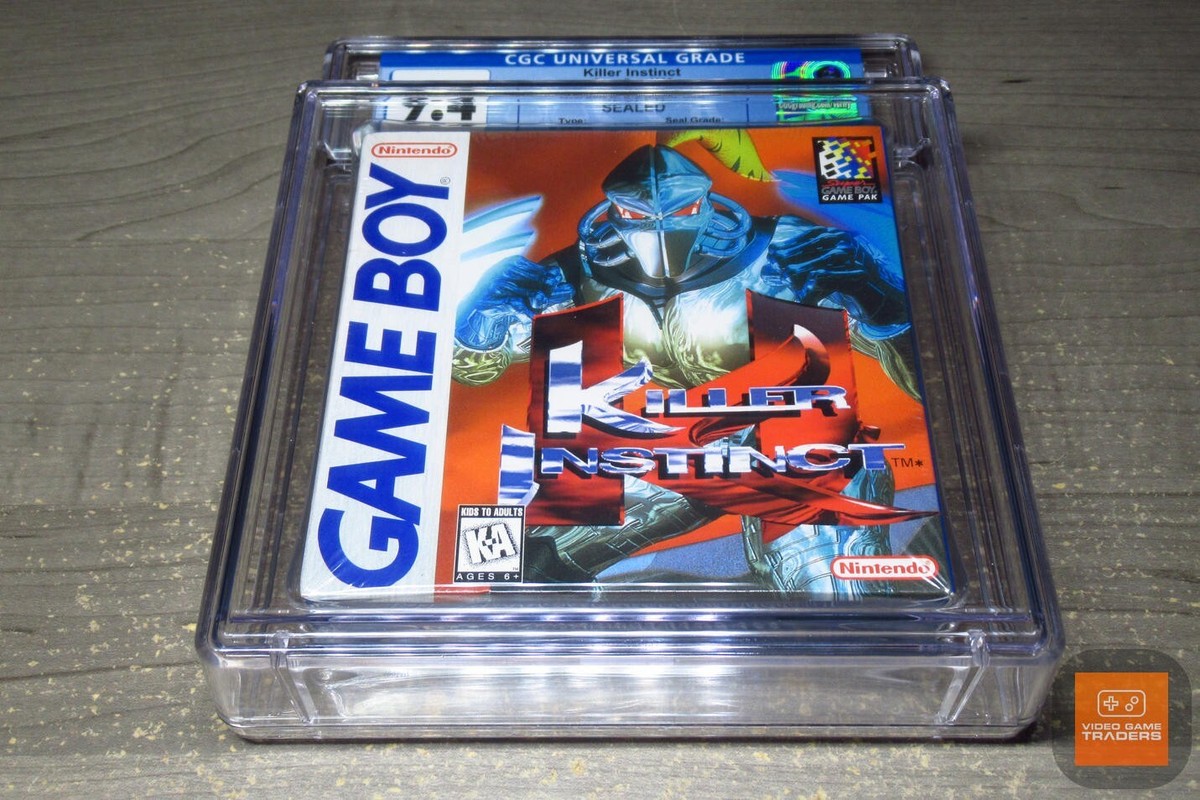 CGC 9.4 A+ - Killer Instinct Original Game Boy, GameBoy 1995 NEW