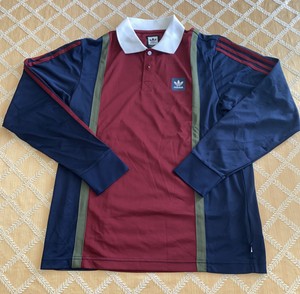 adidas originals skateboarding rugby top
