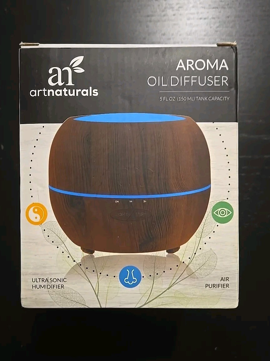 Art Naturals Oil Diffuser Dark Woodgrain