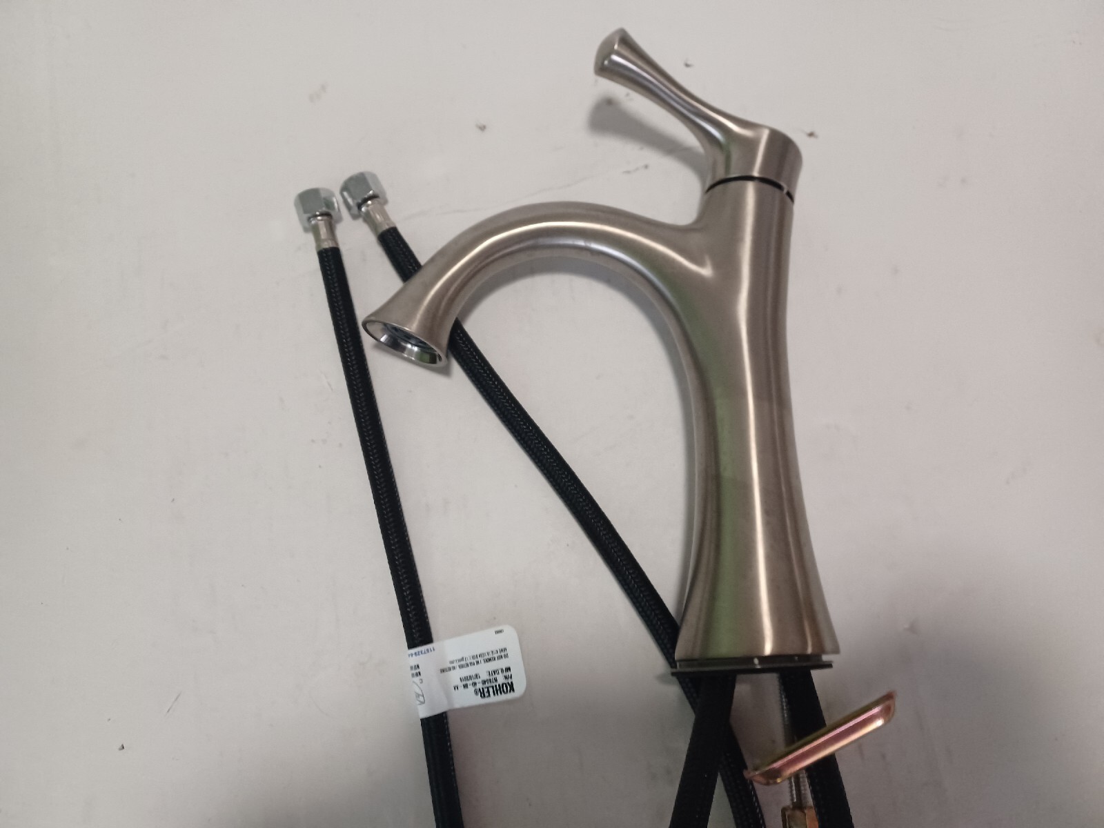 Kohler Lilyfield SingleHandle Bathroom Faucet Brushed Nickel 