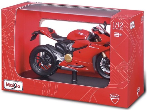 DUCATI Panigale 1199 - red - Maisto 1:12 - Imagen 5 de 6