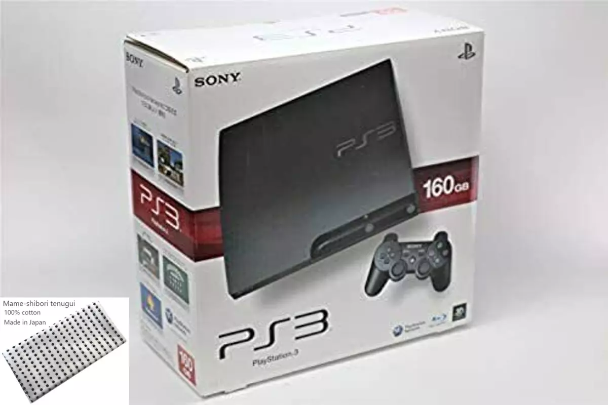 SONY PlayStation 3 PS3 (160GB) Charcoal Black (CECH-2500A) Japan 