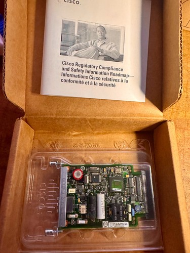 CISCO HWIC-1B-U 1-Port ISDN BRI High-Speed Interface Card zq - Picture 2 of 2