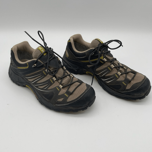 SALOMON Gore-Tex X Ultra 2 Hiking Shoes Men’s 8.5 Contagrip Trail Runners Brown - Picture 7 of 15