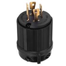 L14-20P Locking Plug, Industrial Grade Heavy Duty Generator Twist Lock Adapter M